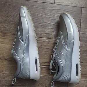 Silver Nike Air Max Thea